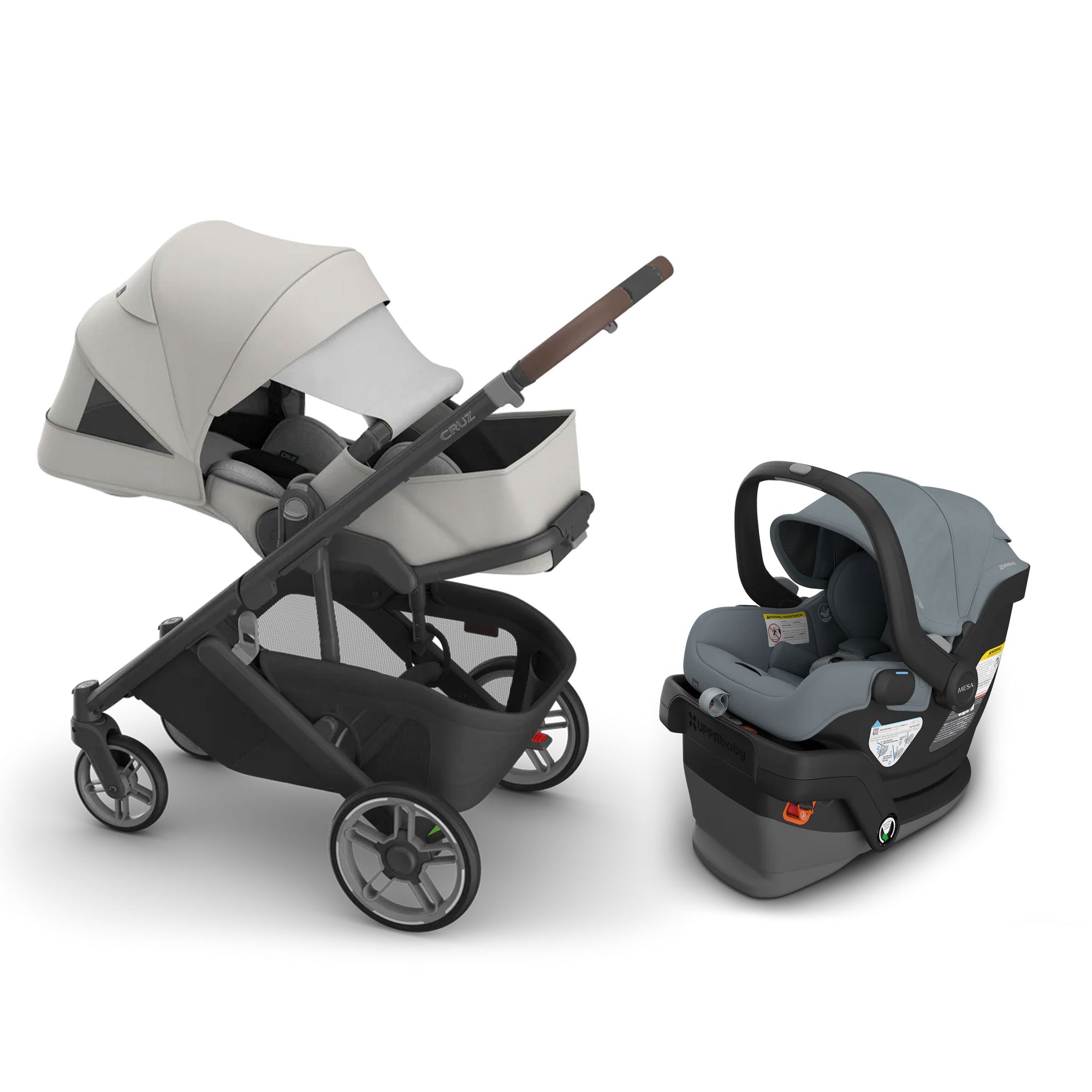UPPAbaby Cruz V3 + Mesa V3 Travel System- Bambi Baby