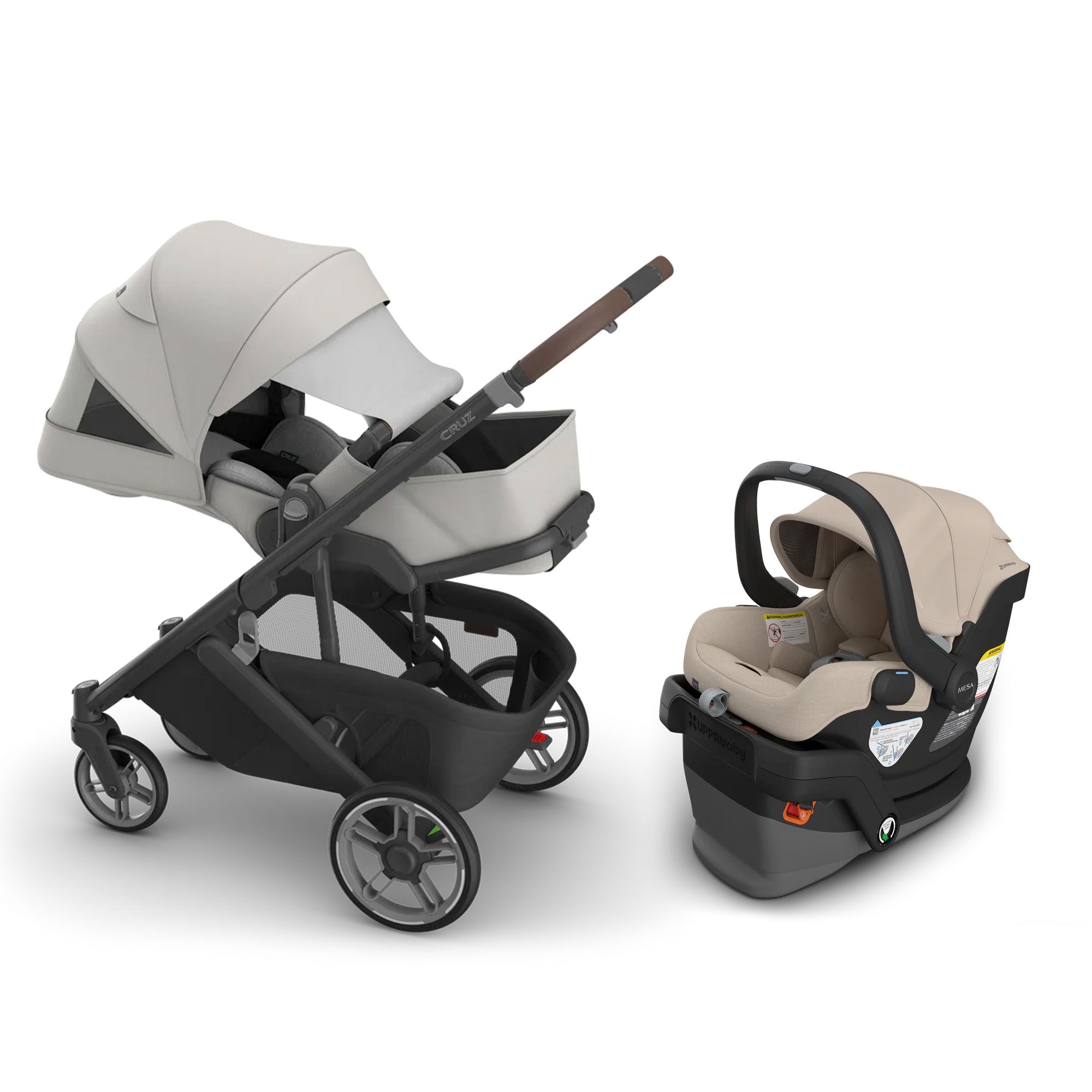 UPPAbaby Cruz V3 + Mesa V3 Travel System- Bambi Baby