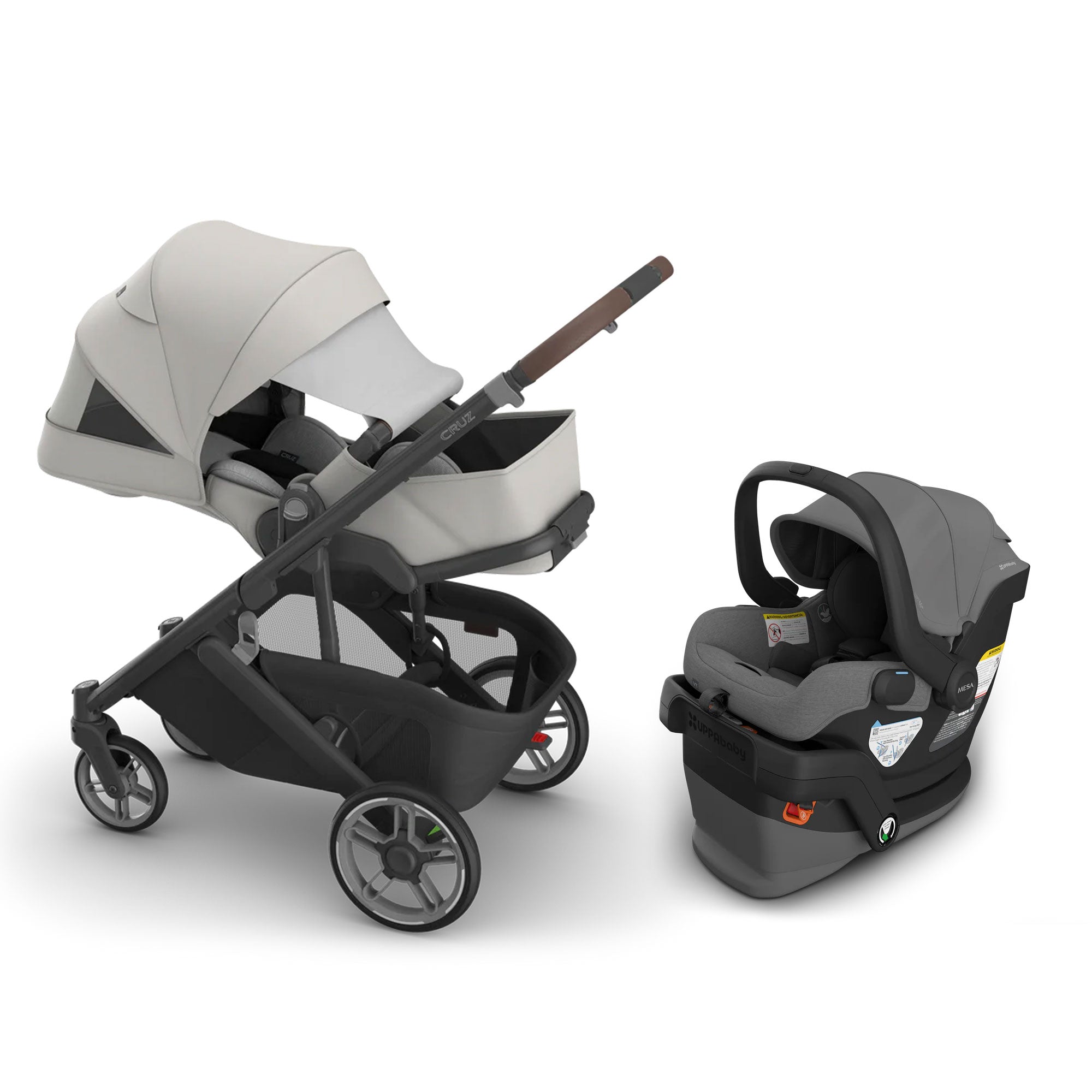 UPPAbaby Cruz V3 + Mesa V3 Travel System- Bambi Baby