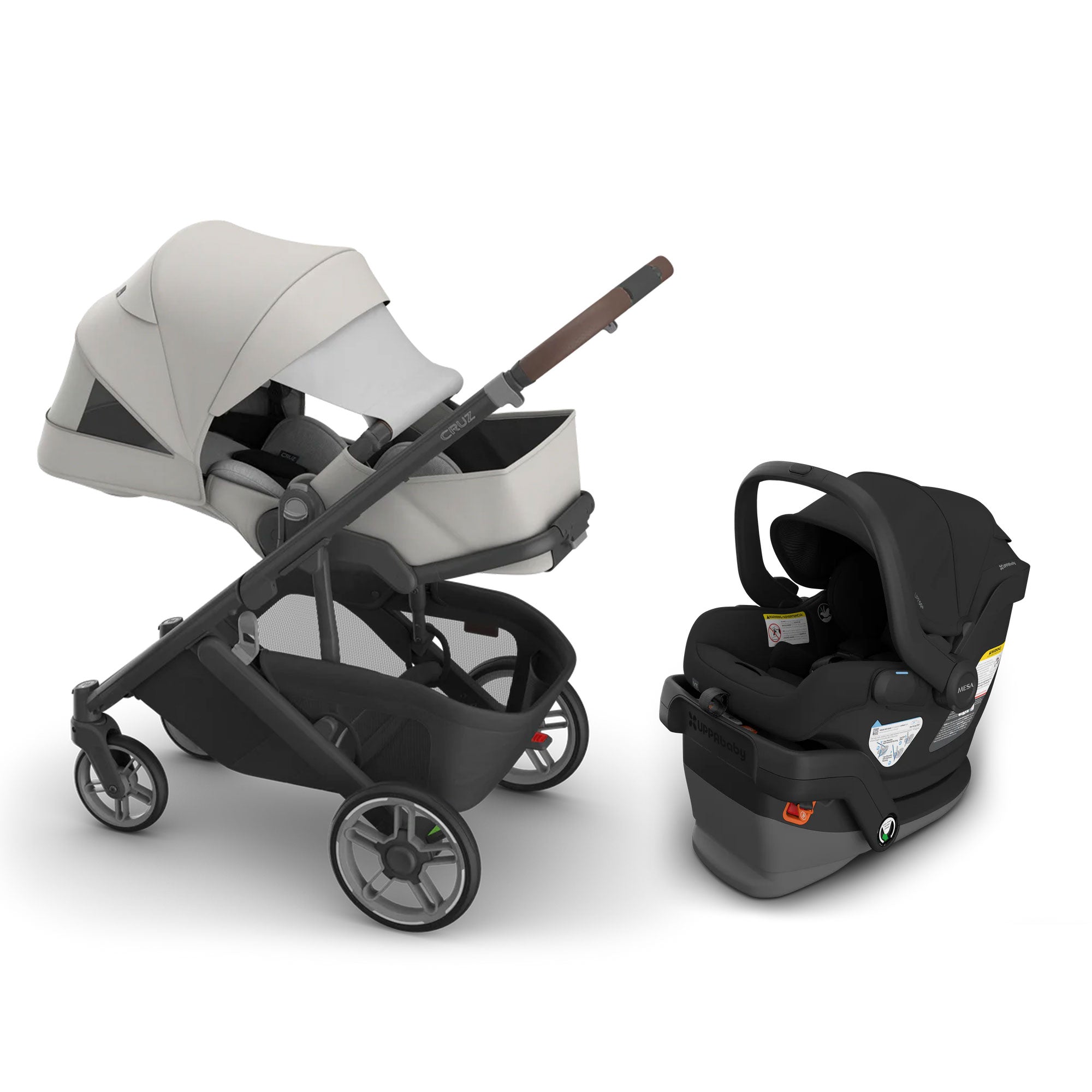 UPPAbaby Cruz V3 + Mesa V3 Travel System- Bambi Baby