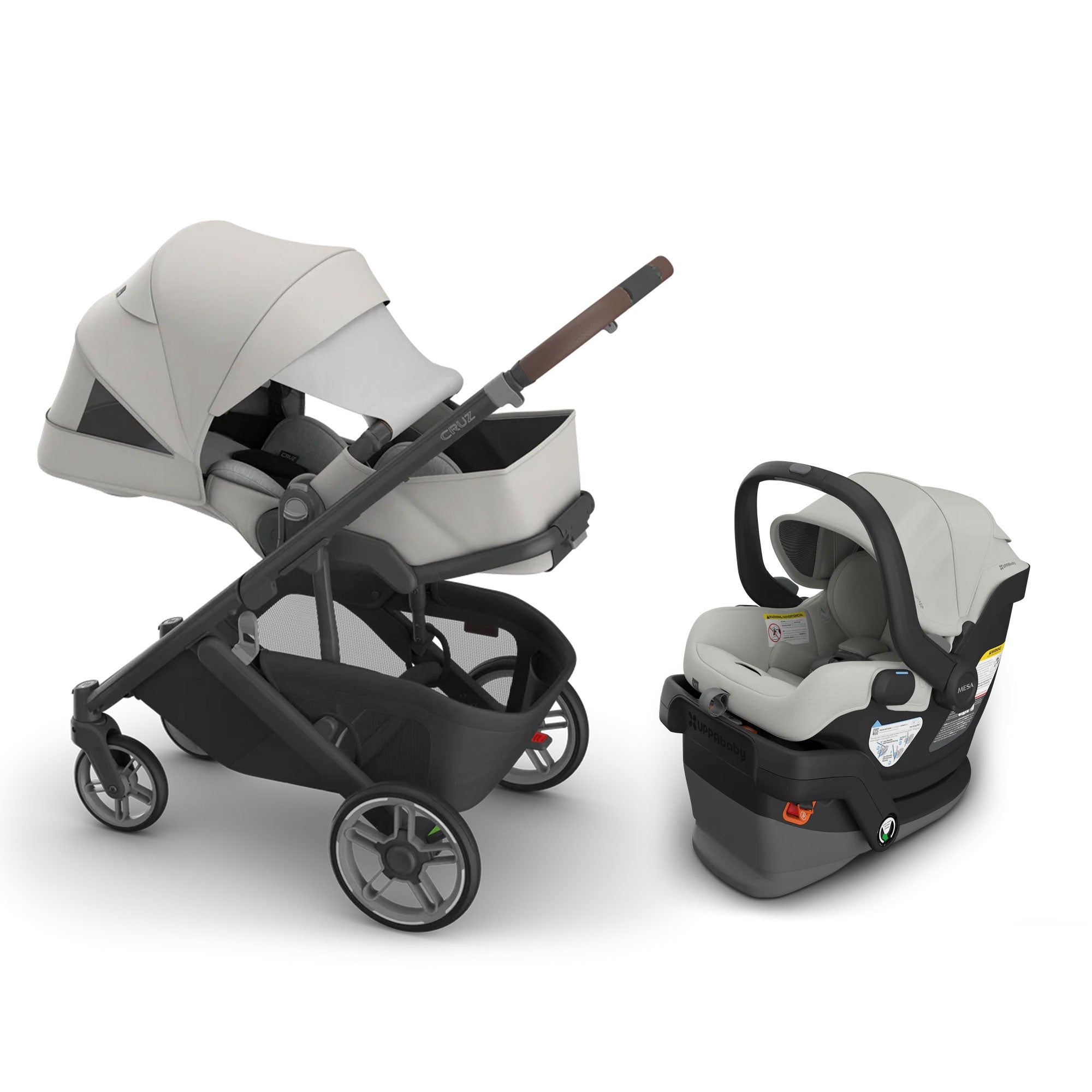 UPPAbaby Cruz V3 + Mesa V3 Travel System- Bambi Baby