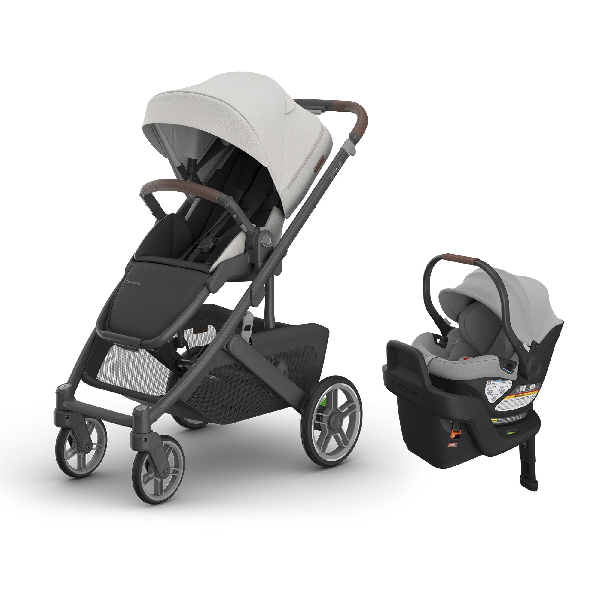 UPPAbaby Cruz V3 + Aria Travel System- Bambi Baby