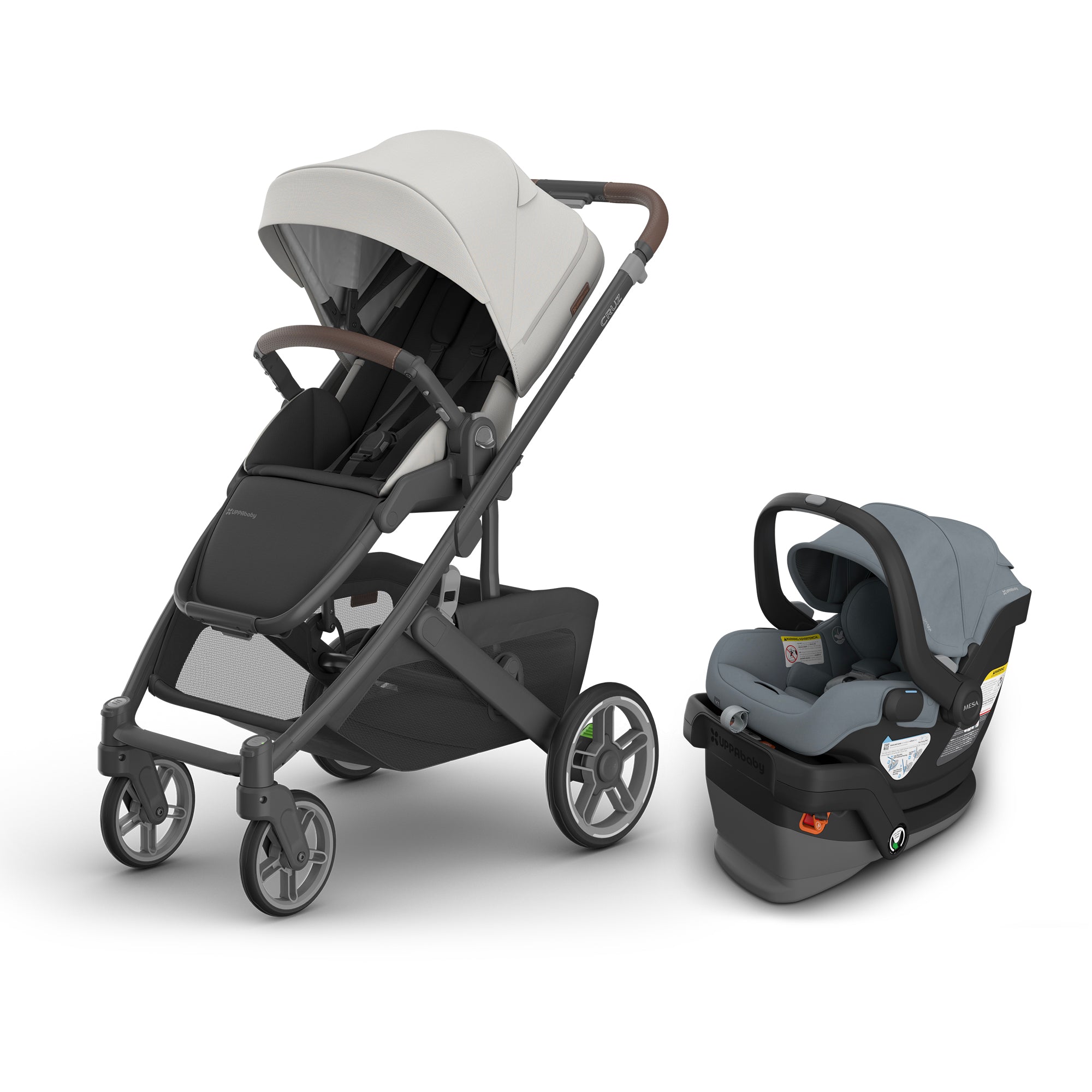 UPPAbaby Cruz V3 + Mesa V3 Travel System- Bambi Baby