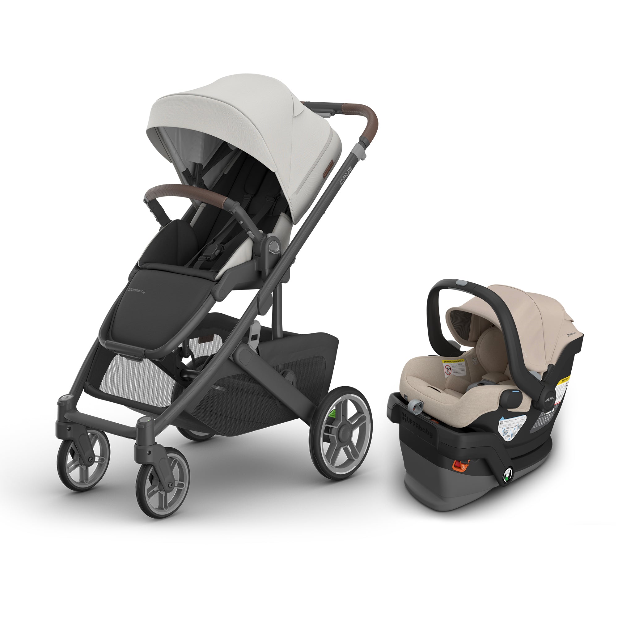 UPPAbaby Cruz V3 + Mesa V3 Travel System- Bambi Baby