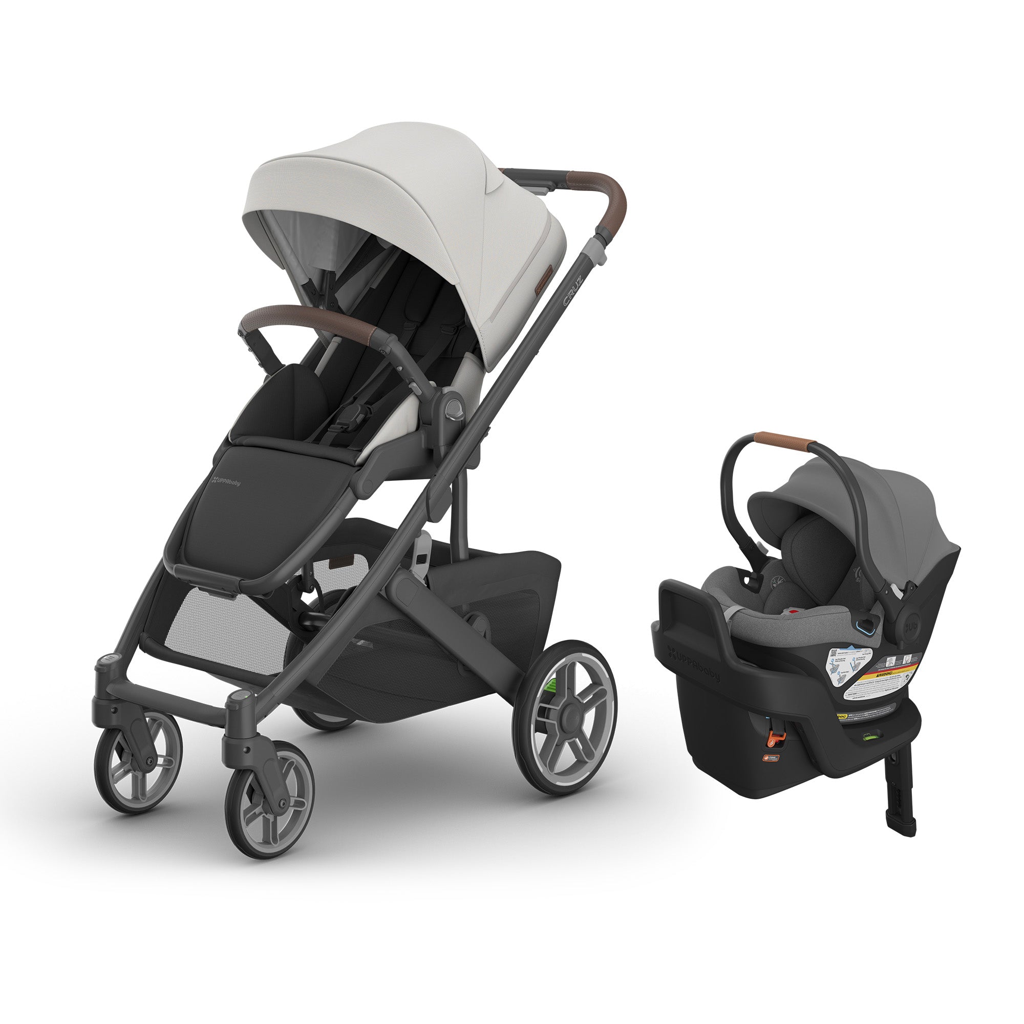 UPPAbaby Cruz V3 + Aria Travel System- Bambi Baby
