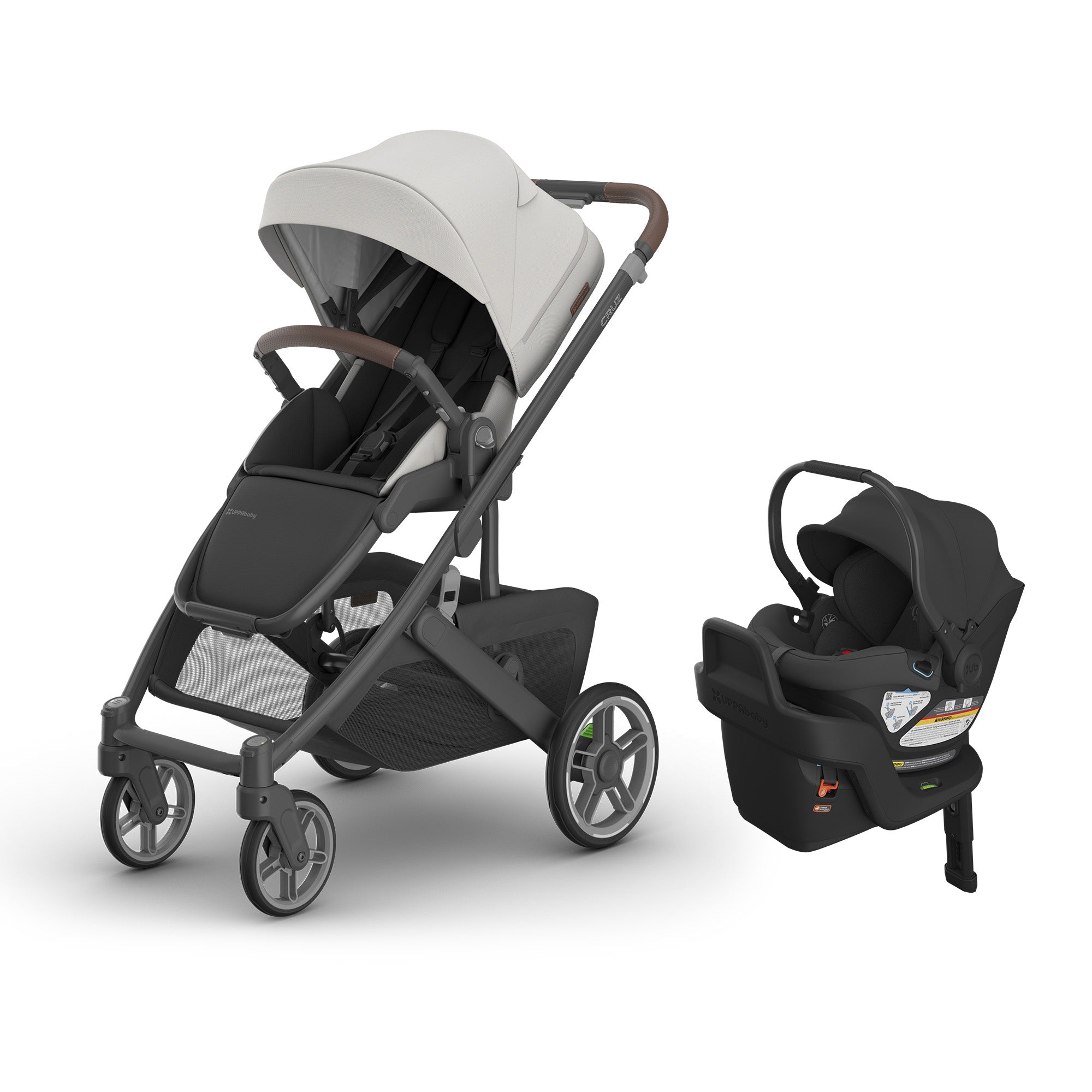 UPPAbaby Cruz V3 + Aria Travel System- Bambi Baby