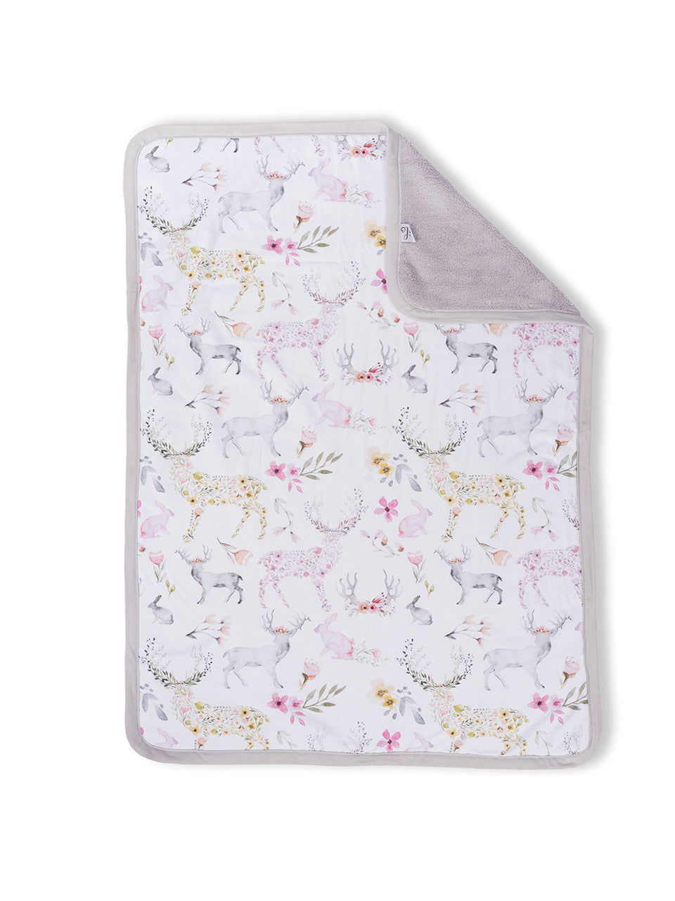 Oilo Fawn Jersey Cuddle Blanket- Bambi Baby