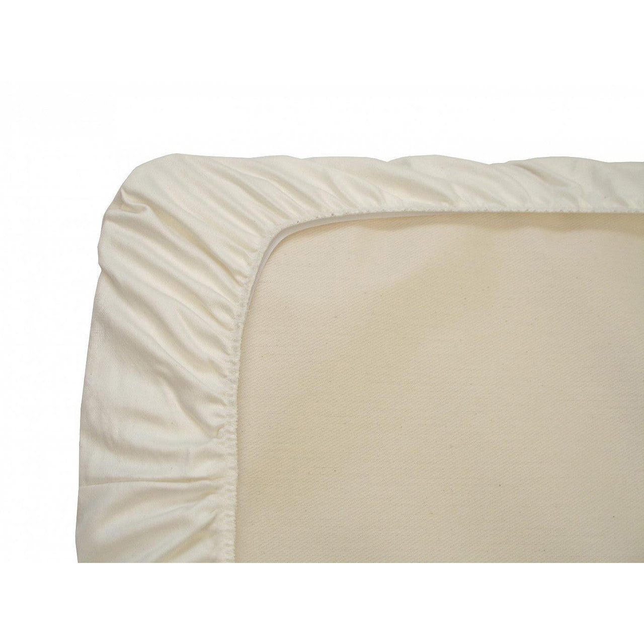 Naturepedic - Organic Cotton Flannel Pad - Crib Fitted- Bambi Baby