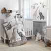 Lambs & Ivy Baby Jungle 4-Piece Bedding Set