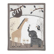 Lambs & Ivy Baby Jungle 4-Piece Bedding Set - Bambi Baby