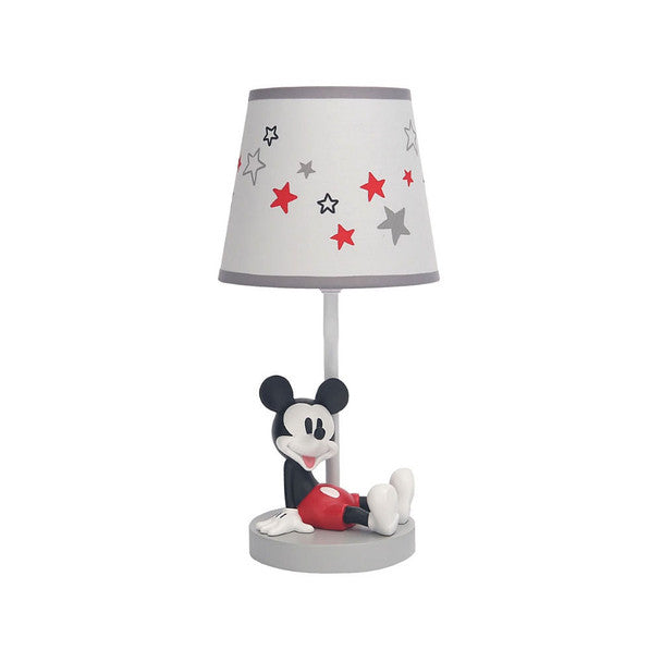 Lambs & Ivy Magical Mickey Mouse Lamp w/Shade & Bulb- Bambi Baby