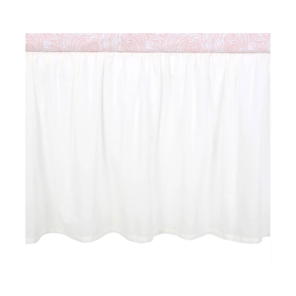 Lambs & Ivy Ruffled Crib Skirt- Bambi Baby
