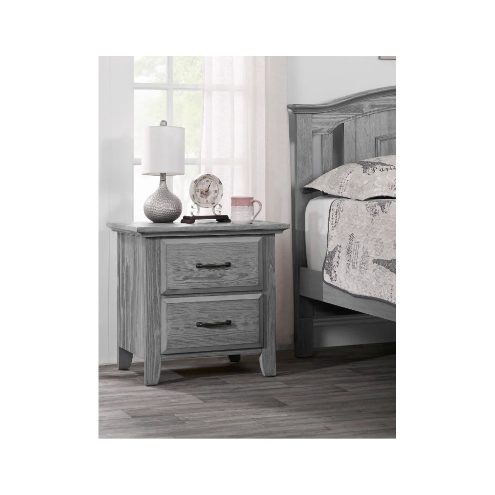 Oxford Baby Willowbrook 2 Drawer Nightstand- Bambi Baby