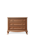 Toffee Solid Wood Romina Antonio Single Dresser 3-Drawer - Front View | Bambi Baby