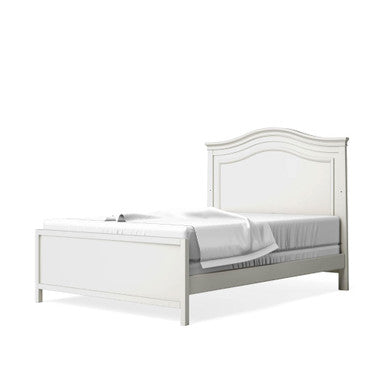 Silva Serena Full Bed with Low Footboard in White- Bambi Baby