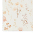 Crane Baby Violet Floral 100% Cotton Sateen Fitted Crib Sheet - Bambi Baby