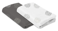 4moms Breeze Bassinet Sheet 2-pack (White + Grey)