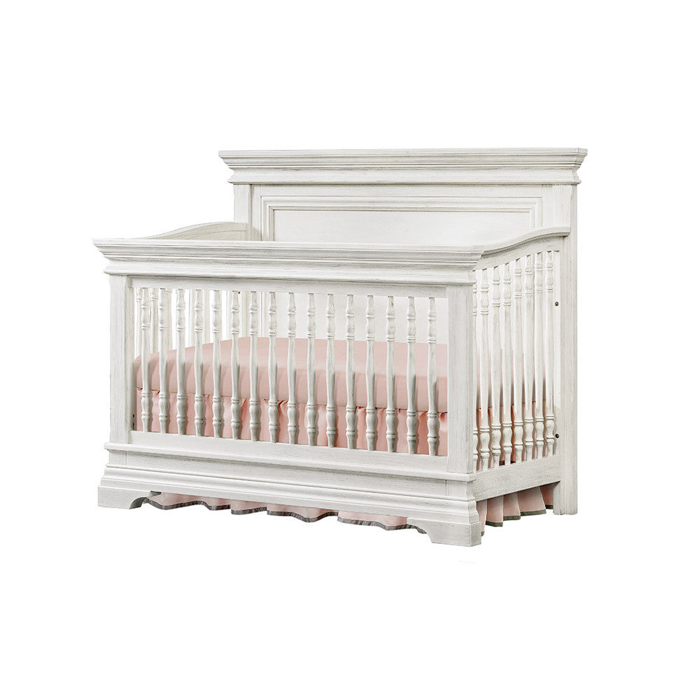 Juego de dormitorio infantil Westwood Olivia de 3 piezas en blanco cepillado- Bambi Baby