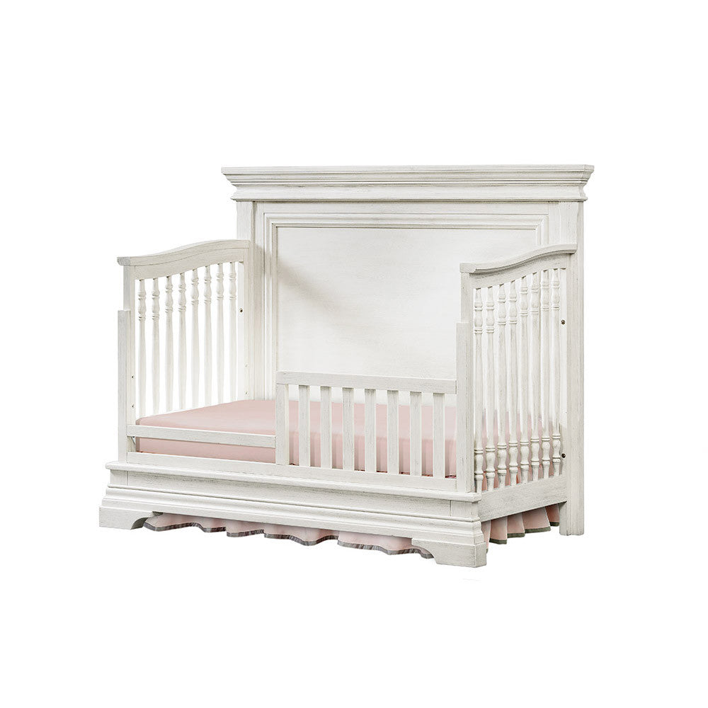 Westwood Olivia Toddler Rail in Brushed White- Bambi Baby