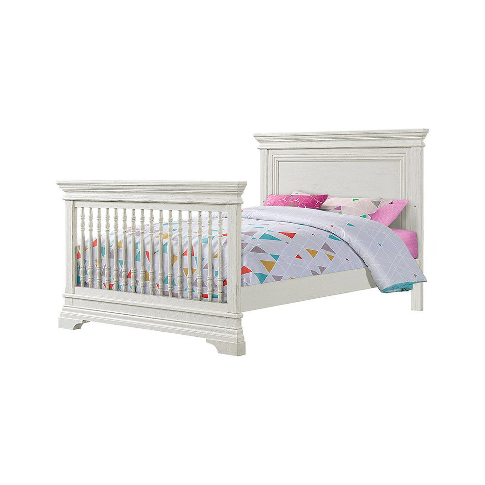 Westwood Olivia Conversion Rail in Brushed White- Bambi Baby