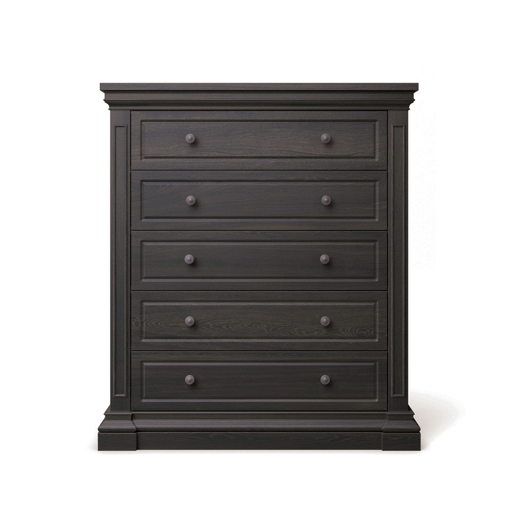 Silva Jackson 5 Drawer Chest in Oil Grey- Bambi Baby