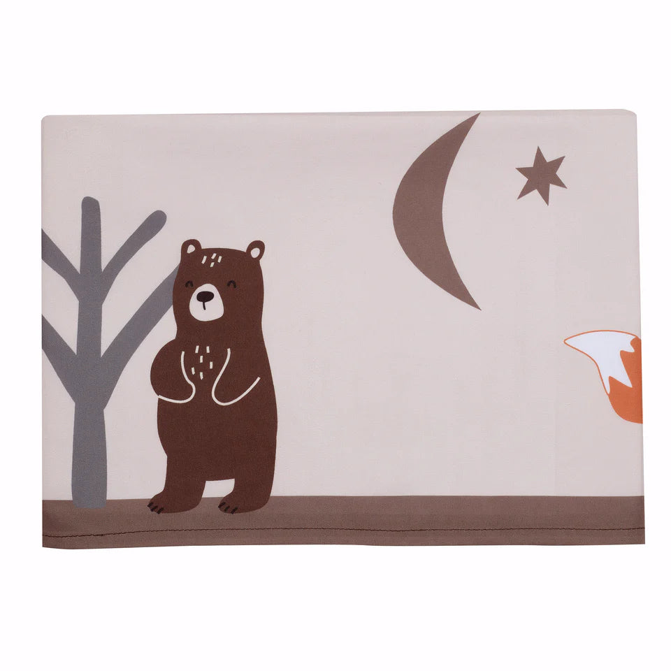 Bedtime Originals Sleepytime Bear Woodland 3-Pc Baby Nursery Crib Bedding Set- Bambi Baby