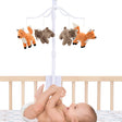 Móvil musical para cuna de bebé Sleepytime Bear &amp; Fox de Bedtime Originals - Bambi Baby