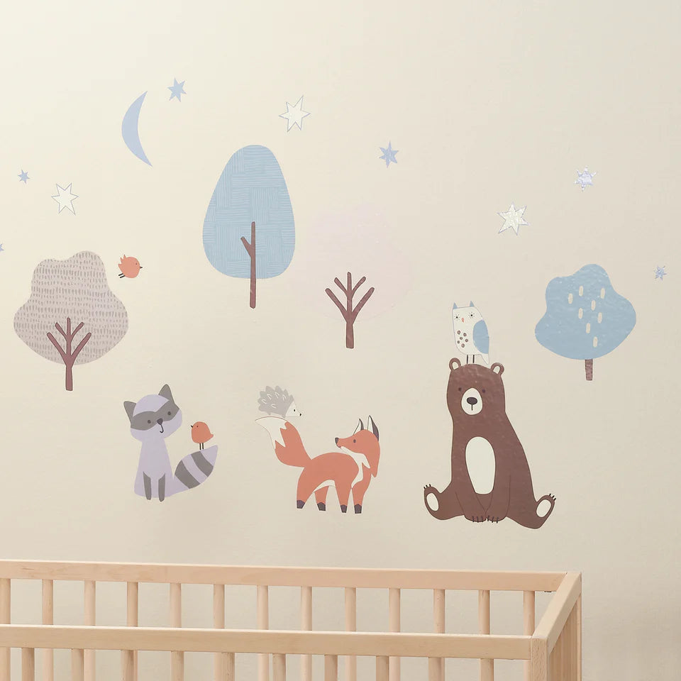 Bedtime Originals Sleepytime Bear Woodland Animals Wall Decals/Stickers- Bambi Baby