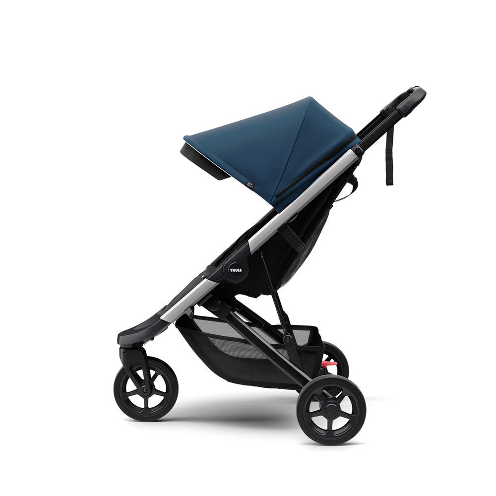 Thule Spring in Alunimum and Majolica Blue- Bambi Baby