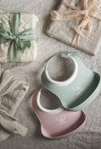 BabyBjörn Small Baby Bib, 2-pack - Bambi Baby