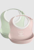 BabyBjörn Small Baby Bib, 2-pack - Bambi Baby