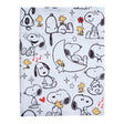 Bedtime Originals Snoopy Love 4-Piece Toddler Bedding Set - Gray/Red/White - Bambi Baby