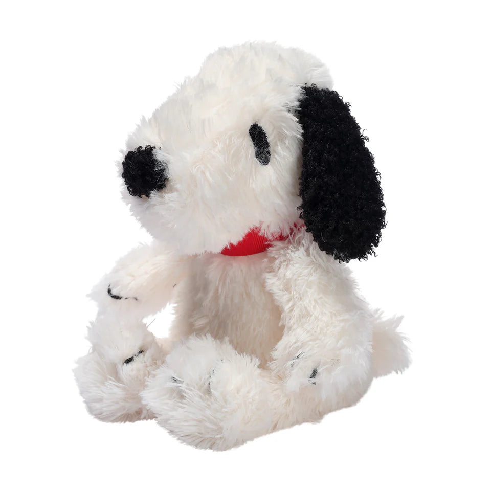 Bedtime Originals Snoopy Love Mini Plush Stuffed Animal Dog White/Black 9 Inch- Bambi Baby