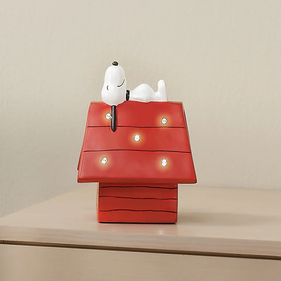 Bedtime Originals Snoopy Dog House Sculpted LED Table Top Night Light Lamp- Bambi Baby