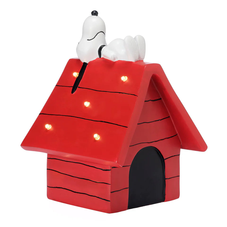 Bedtime Originals Snoopy Dog House Sculpted LED Table Top Night Light Lamp- Bambi Baby