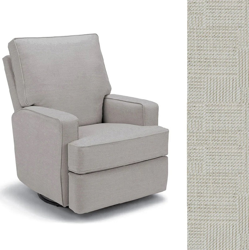 Storytime by Best Chairs Kersey Swivel Recliner- Bambi Baby