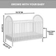 Oxford Baby Everest 3 In 1 Island Crib - Bambi Baby