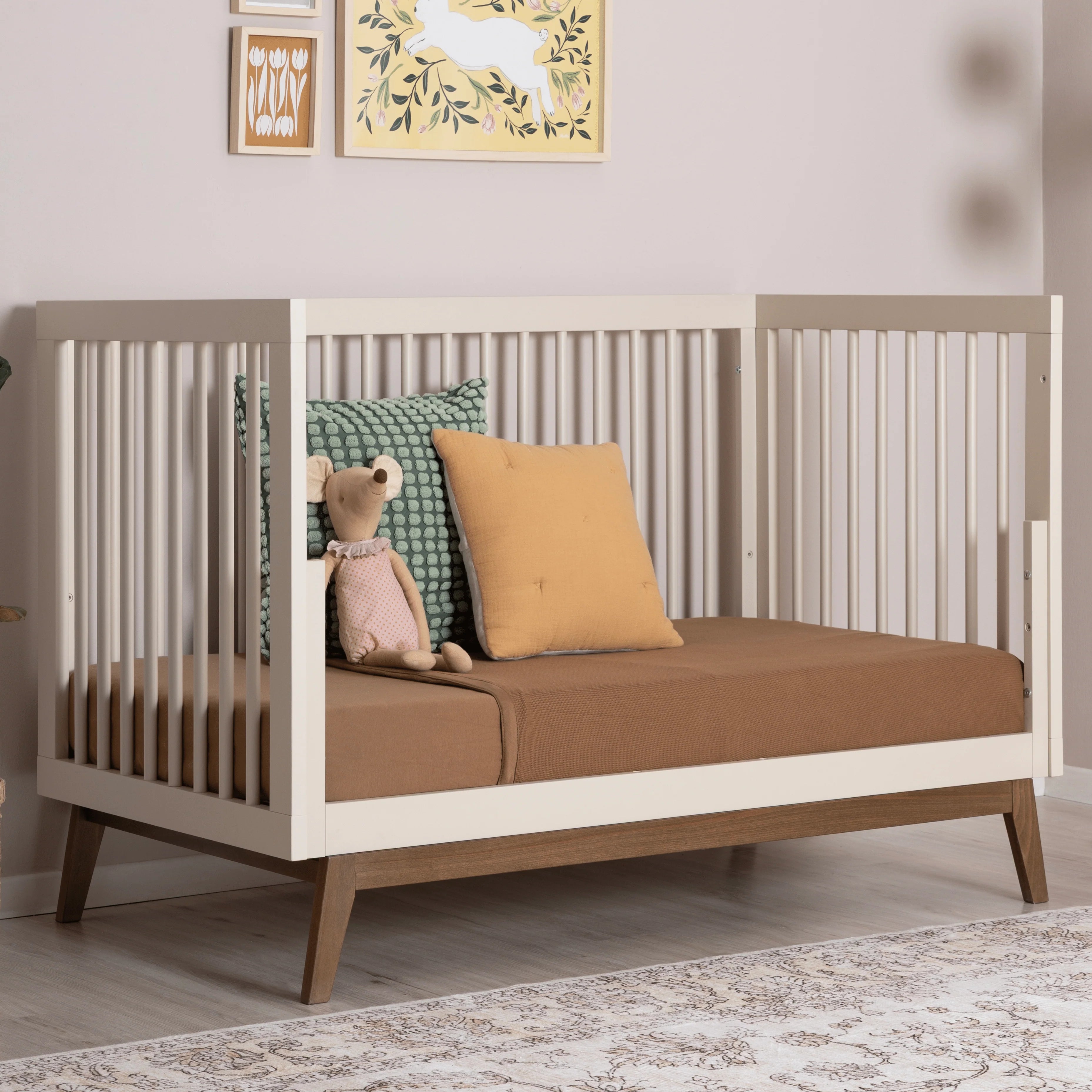 dadada Soho 3-In-1 Convertible Crib- Bambi Baby