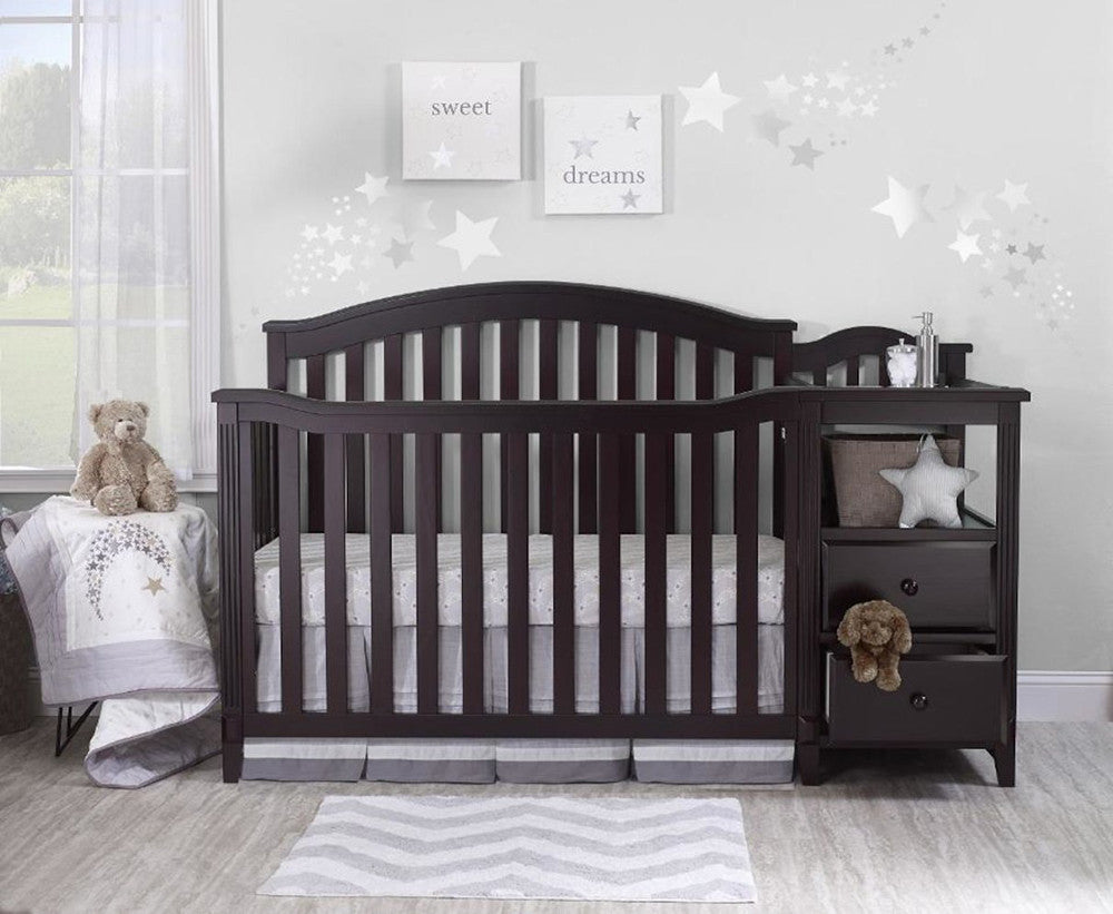 Sorelle Berkley 4 In 1 Crib N Changer in Epresso- Bambi Baby