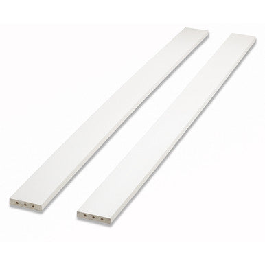 Sorelle Universal Full Size Bed Conversion Rail in White- Bambi Baby