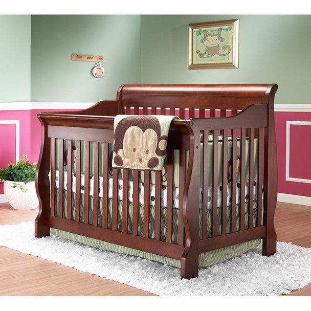 Sorelle Petite Elegance Collection Convertible Crib in Oak Cider- Bambi Baby