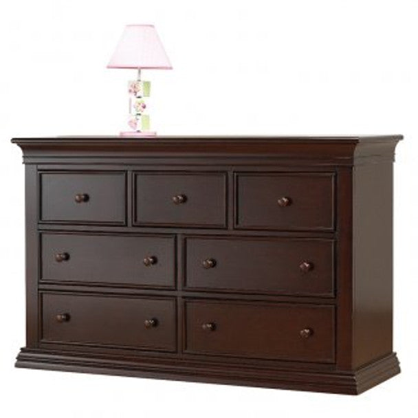 Sorelle Verona Double Dresser in Classic Cherry- Bambi Baby