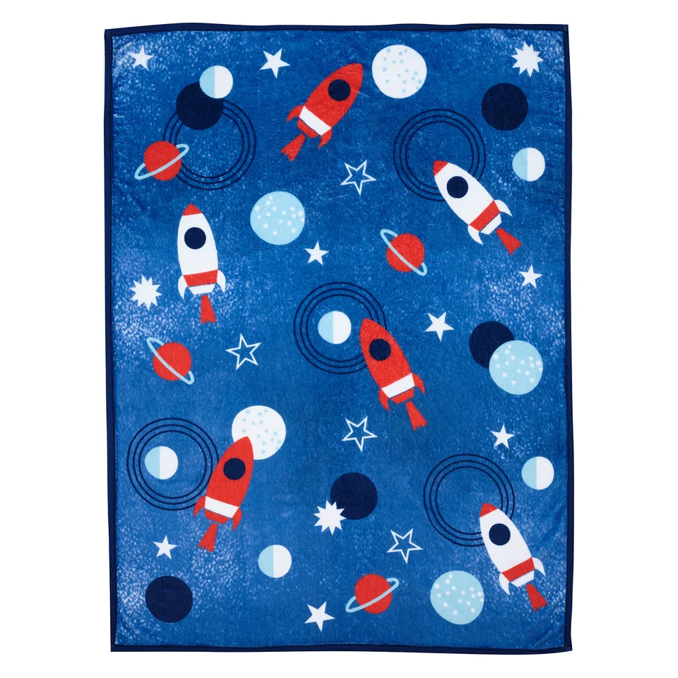 Bedtime Originals Space Galaxy Blanket- Bambi Baby