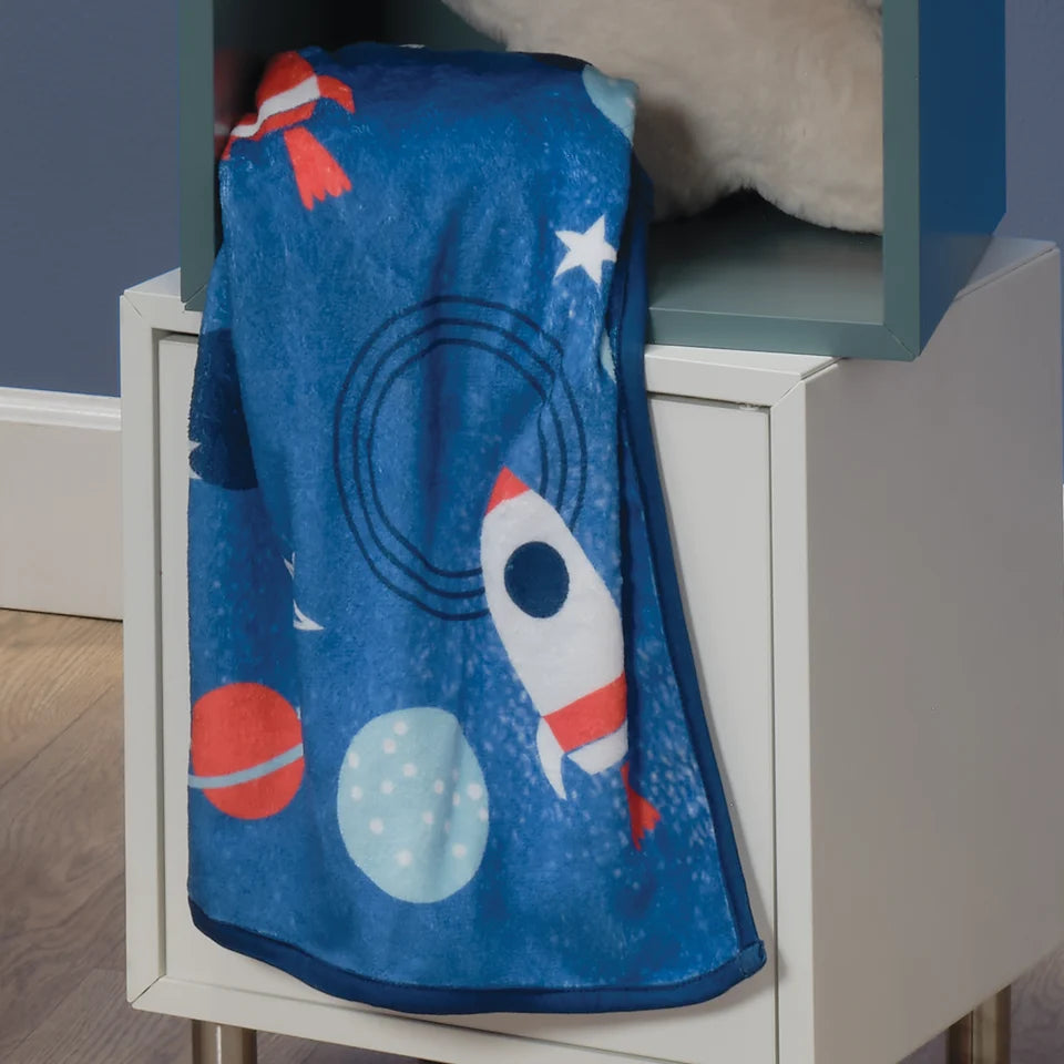 Bedtime Originals Space Galaxy Blanket- Bambi Baby