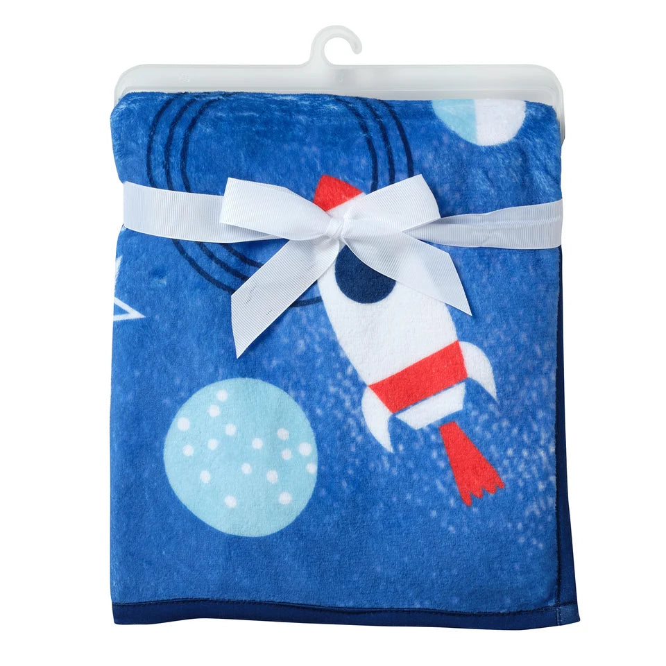 Bedtime Originals Space Galaxy Blanket- Bambi Baby