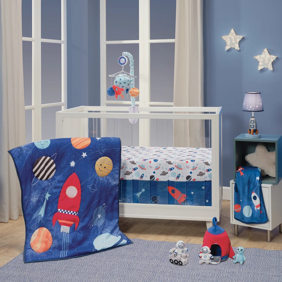 Bedtime Originals Nap Mat Space Galaxy- Bambi Baby