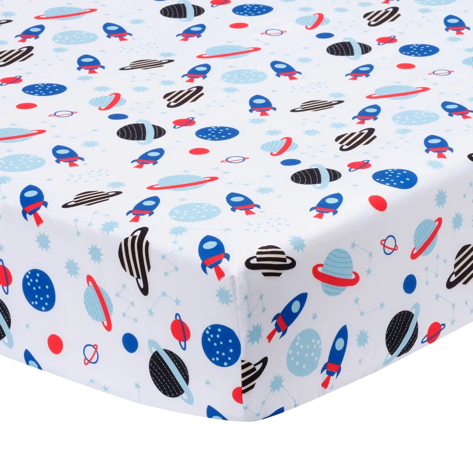 Bedtime Originals Space Galaxy 3-Piece Bedding Set- Bambi Baby