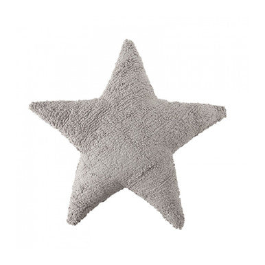 Lorena Canals Star Cushion in Light Grey- Bambi Baby