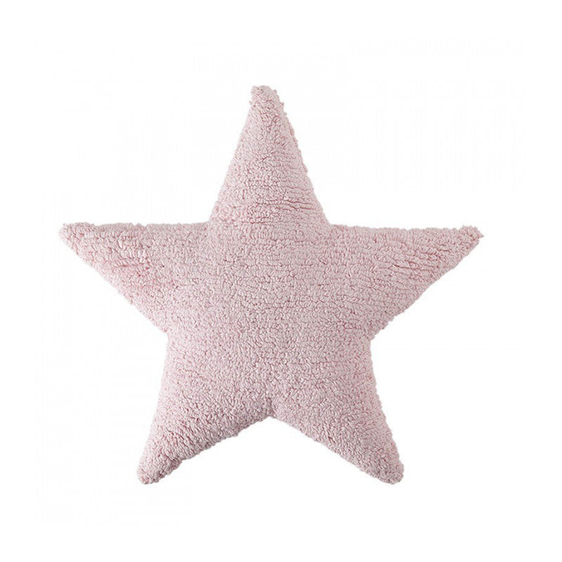 Lorena Canals Star Cushion in Pink- Bambi Baby