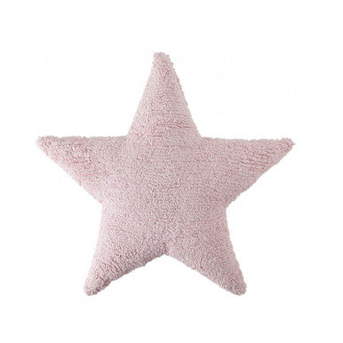 Lorena Canals Star Cushion in Pink- Bambi Baby